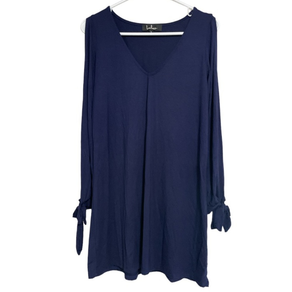 NWT Lulu's Glory of Love Navy Blue Shift Dress Navy Blue Size S / Small - Picture 6 of 12